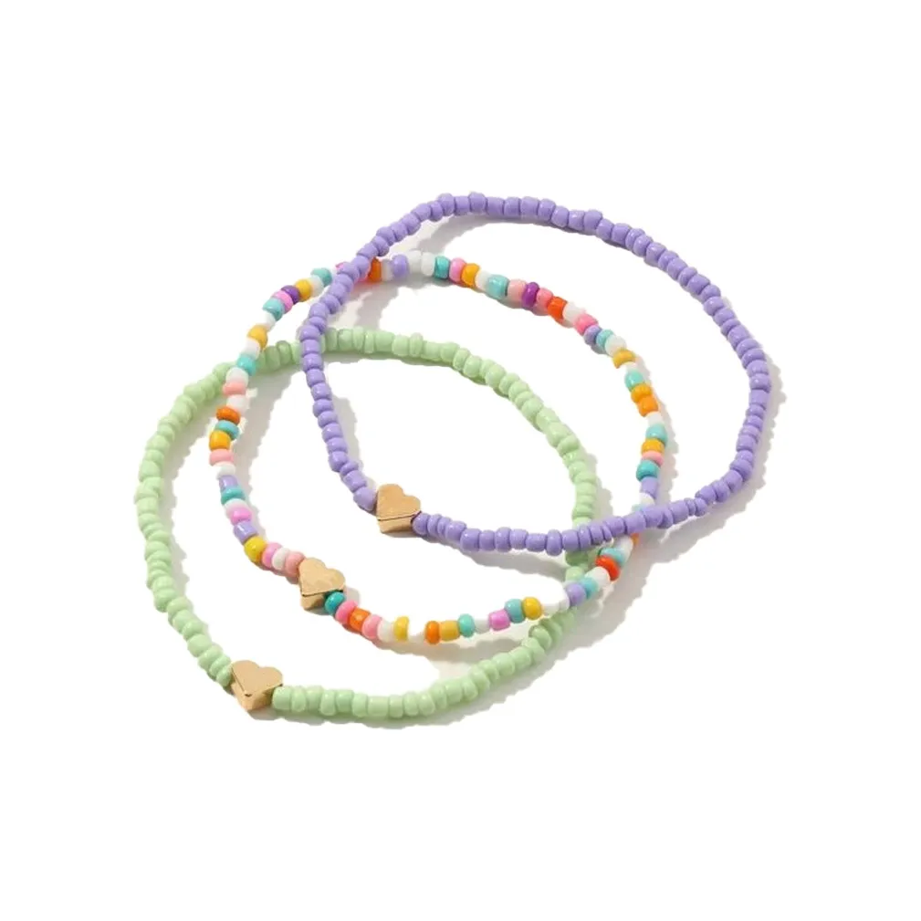 CHIEMOT Жемчужные браслеты на щиколотку для женщин