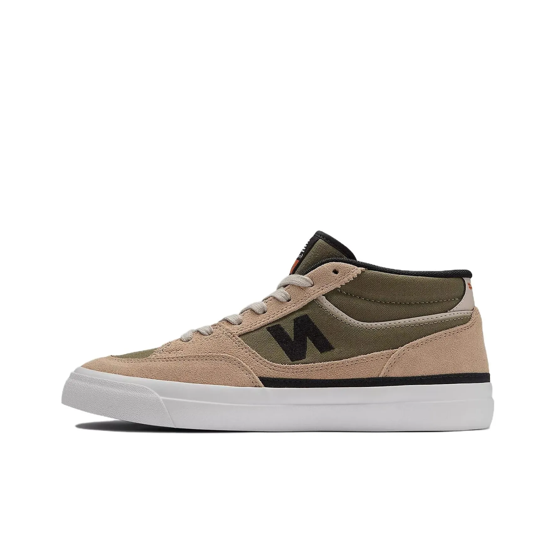 New Balance NB Numeric Series Franky Villani 417 Mid Top Skateboard Shoes Unisex Brown Green