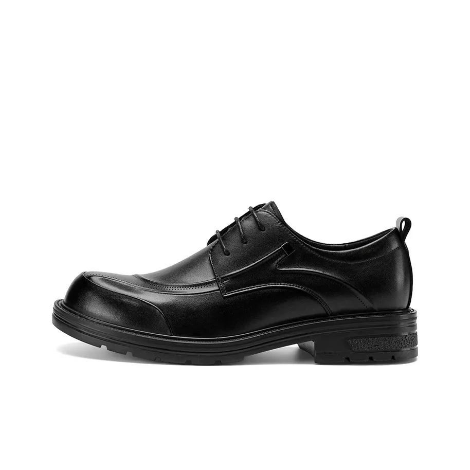 G.N.SHIJIA Dress Shoes Men's Low top Black/Brown