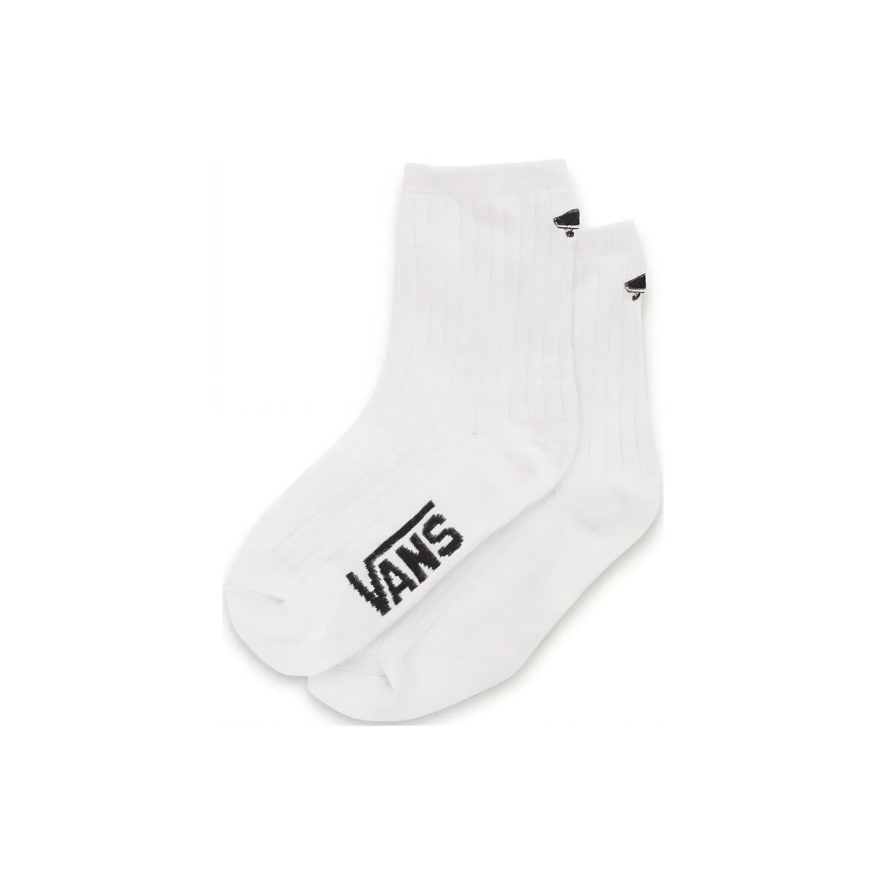 Vans Mid Calf Socks Women's White