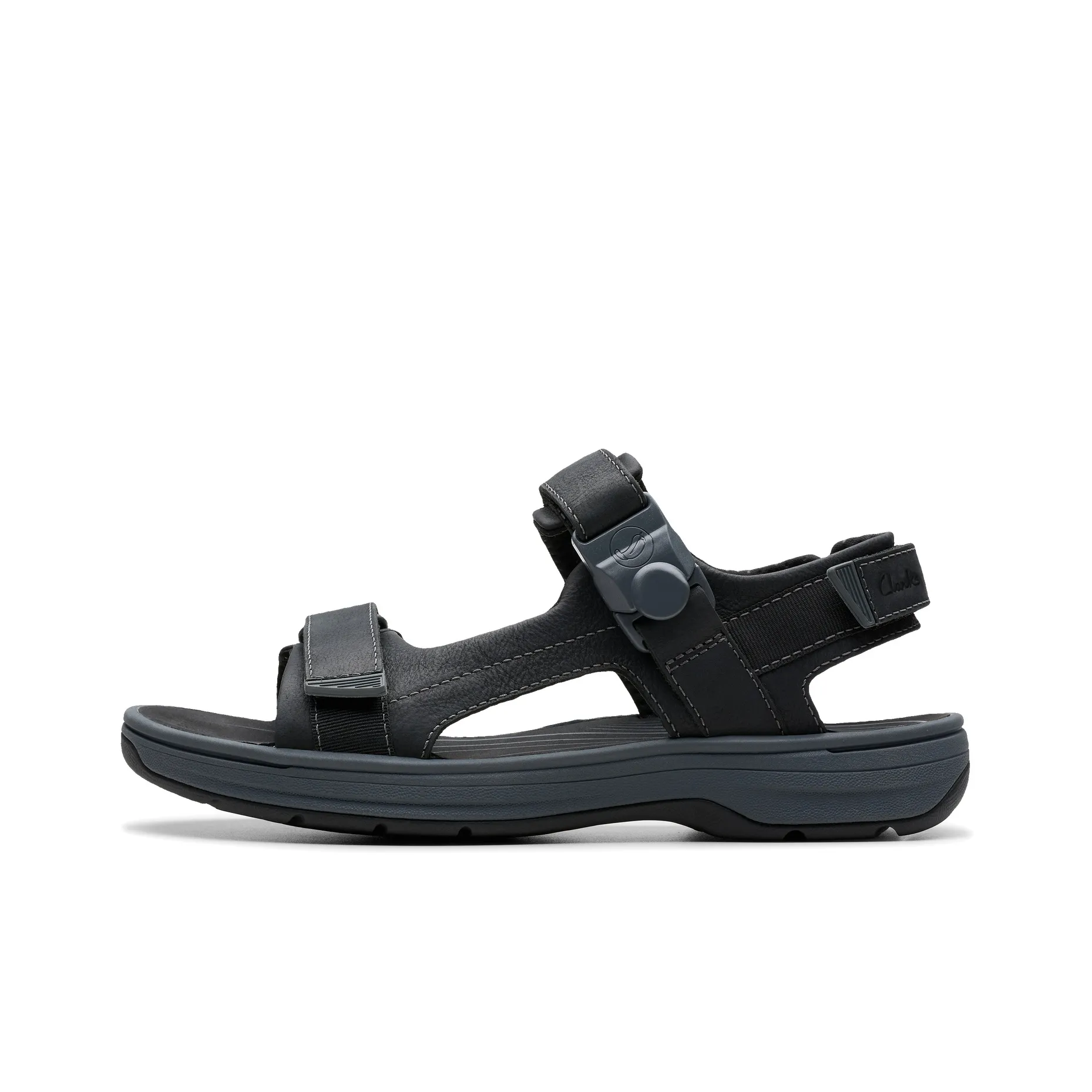 Clarks Beach Sandals Men's Black