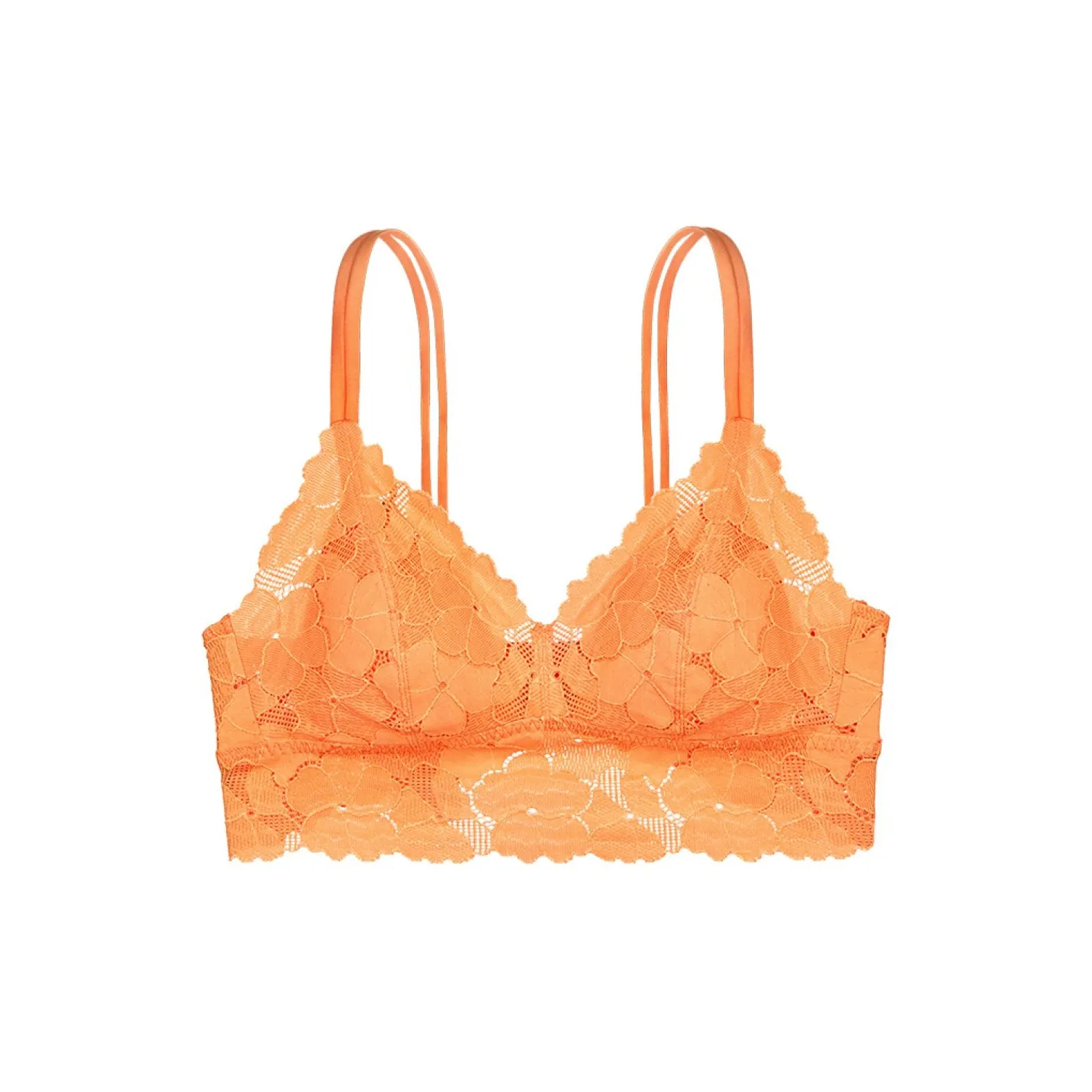 Бюстгальтер Victoria's Secret женский ярко-оранжевый