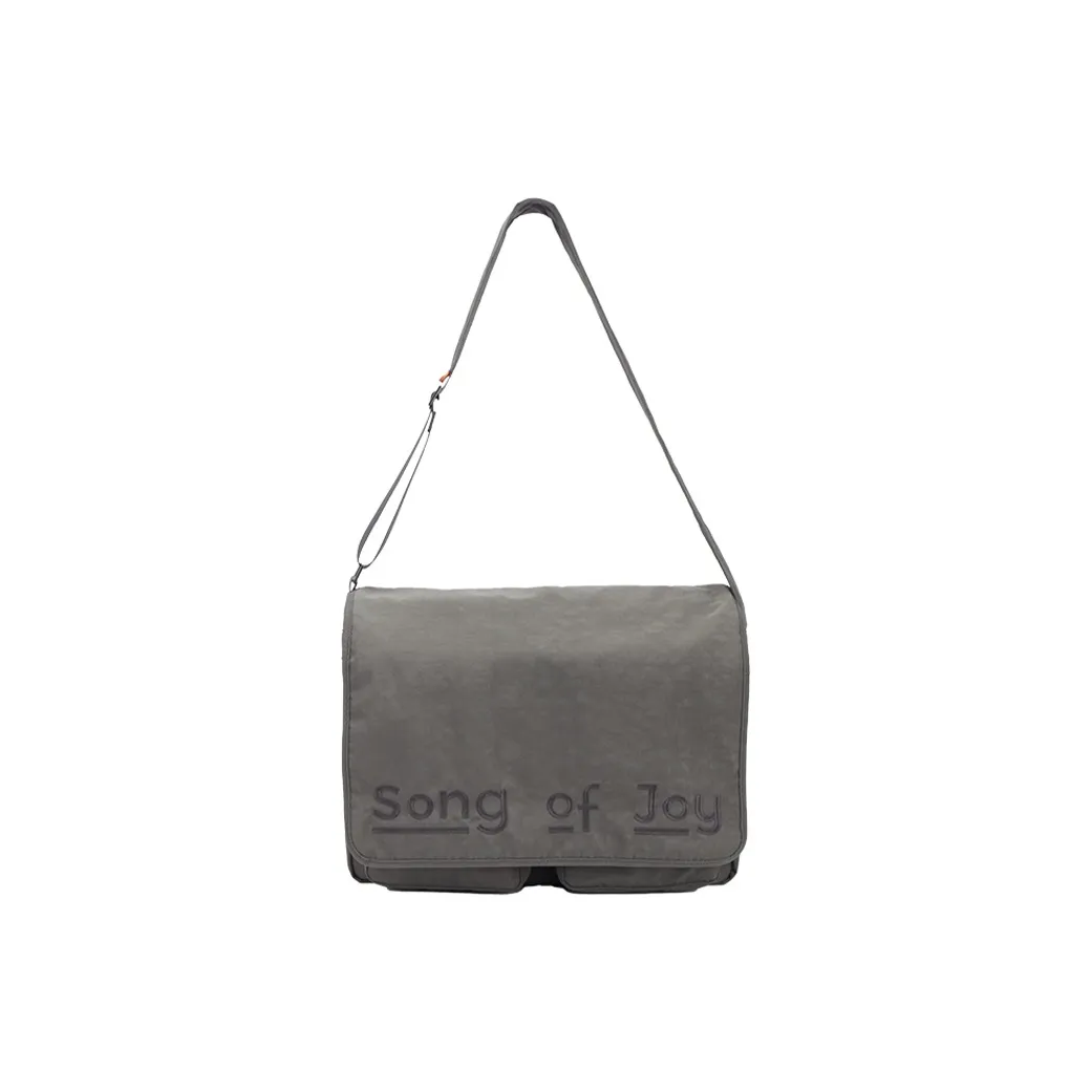 SONG OF JOY Water Repellent Wear Resistant Techwear Nylon One Shoulder Crossbody Unisex