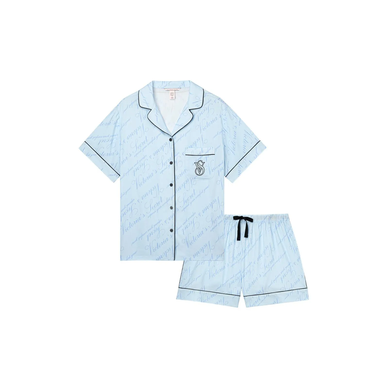 Victoria's Secret Pajama Комплект Женский Небесно-Синий