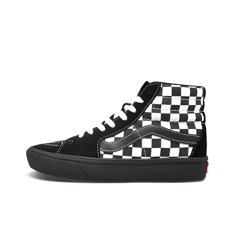 Sk8 Vans Hi ComfyCush 'Mixed Media Black Checker'