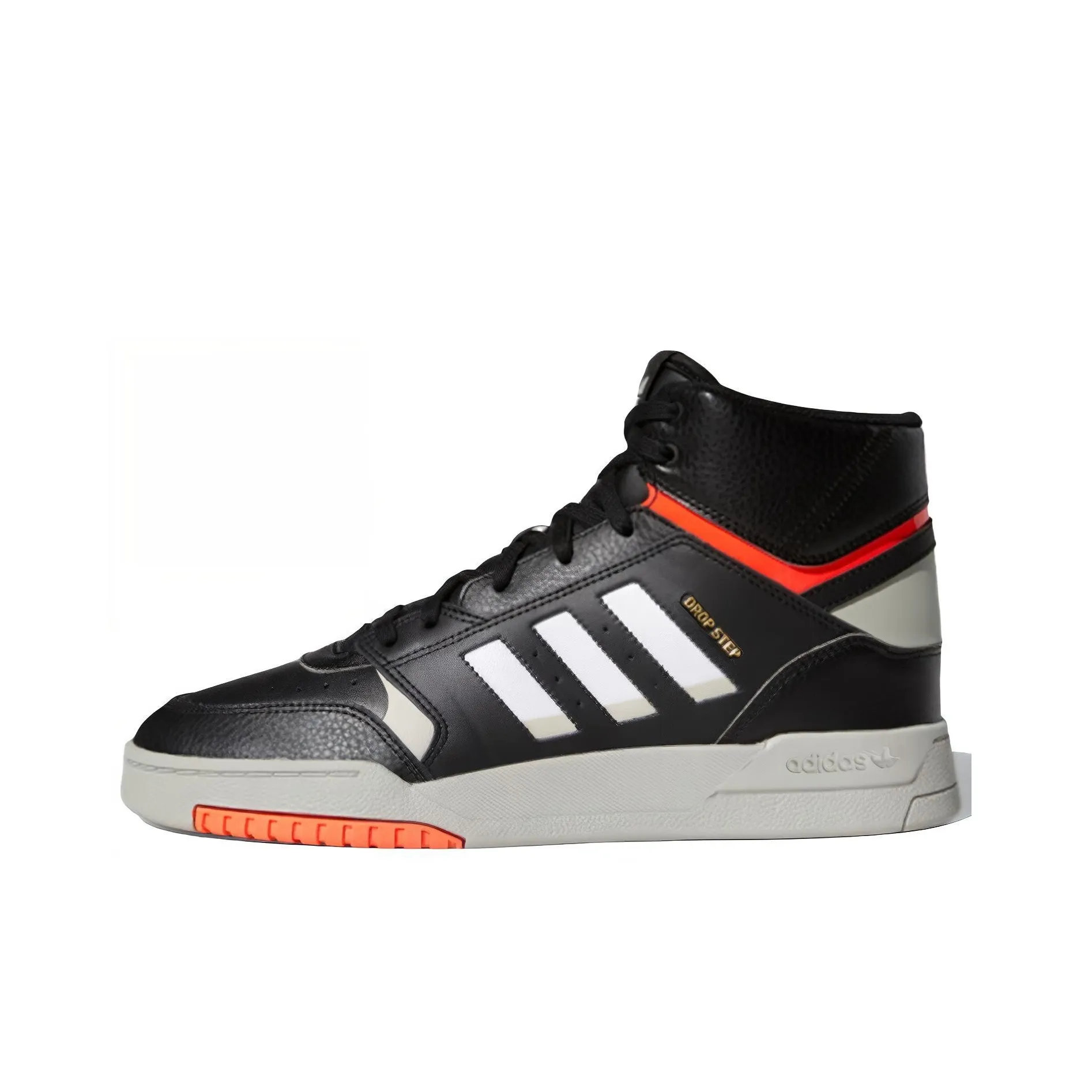 Adidas Originals Drop Step Slip-Resistant Abrasion-Resistant Легкие Высокие Кроссовки для Скейтбординга Унисекс