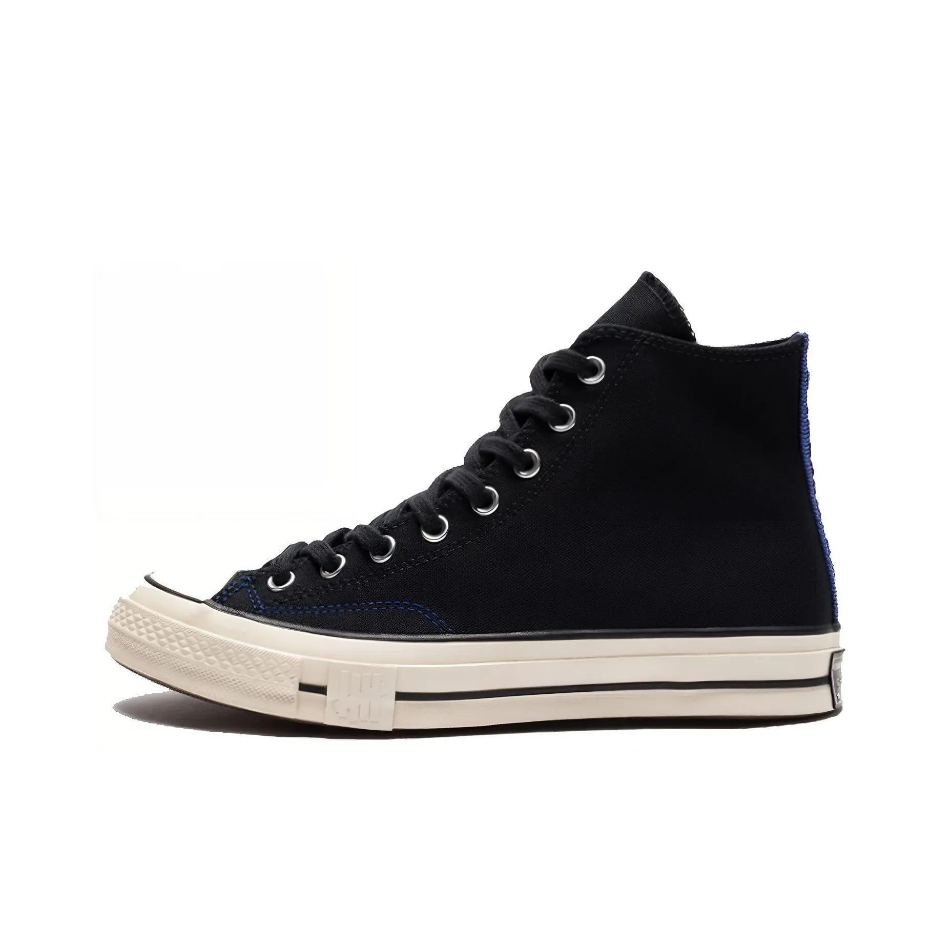 UNDEFEATED x Converse Chuck 70 Chuck Taylor All Star Устойчивые к истиранию Дышащие Высокие Кеды Унисекс Черные