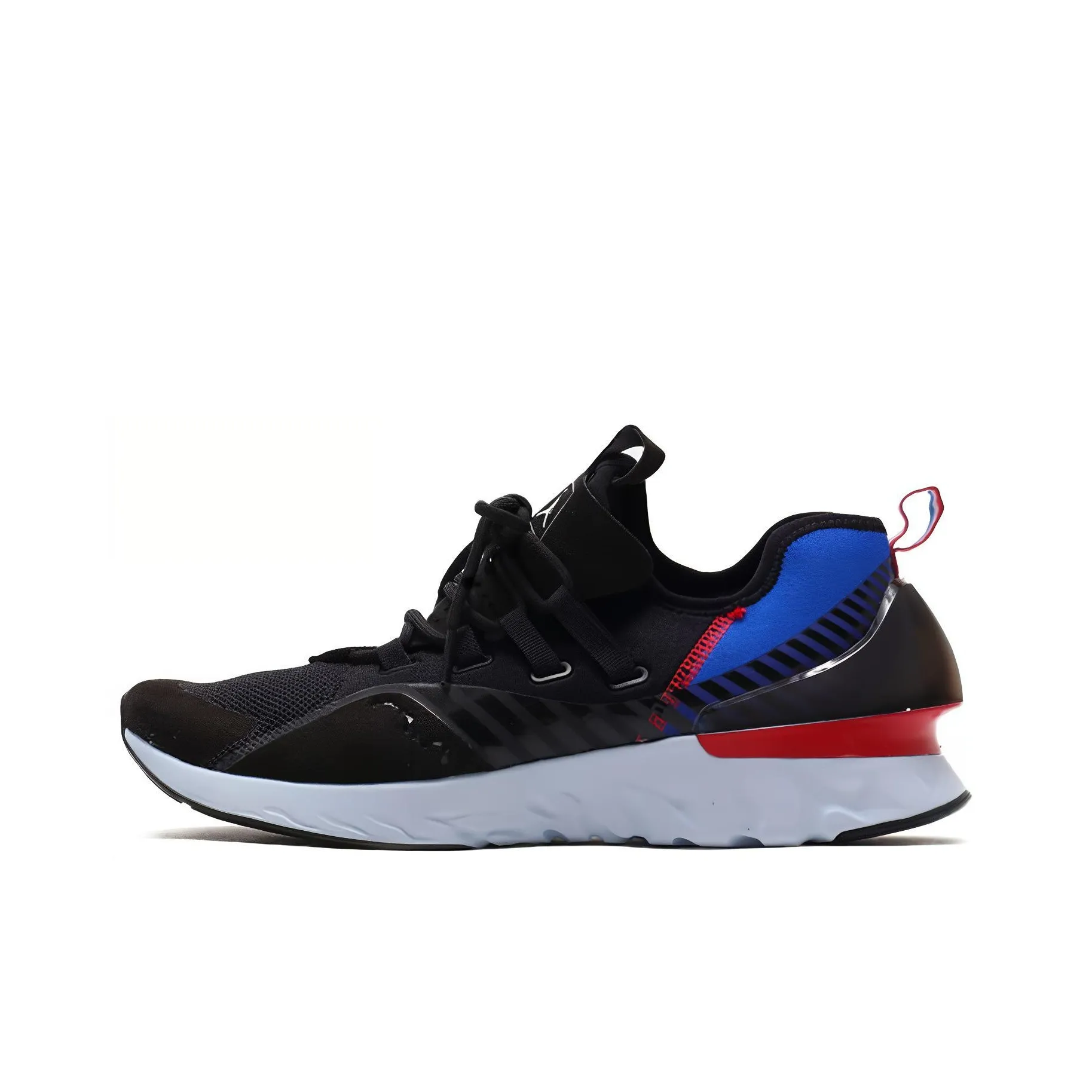 Джордан React Havoc Low Топ Повседневные Беговые Кроссовки Мужские Черные Синие Красные