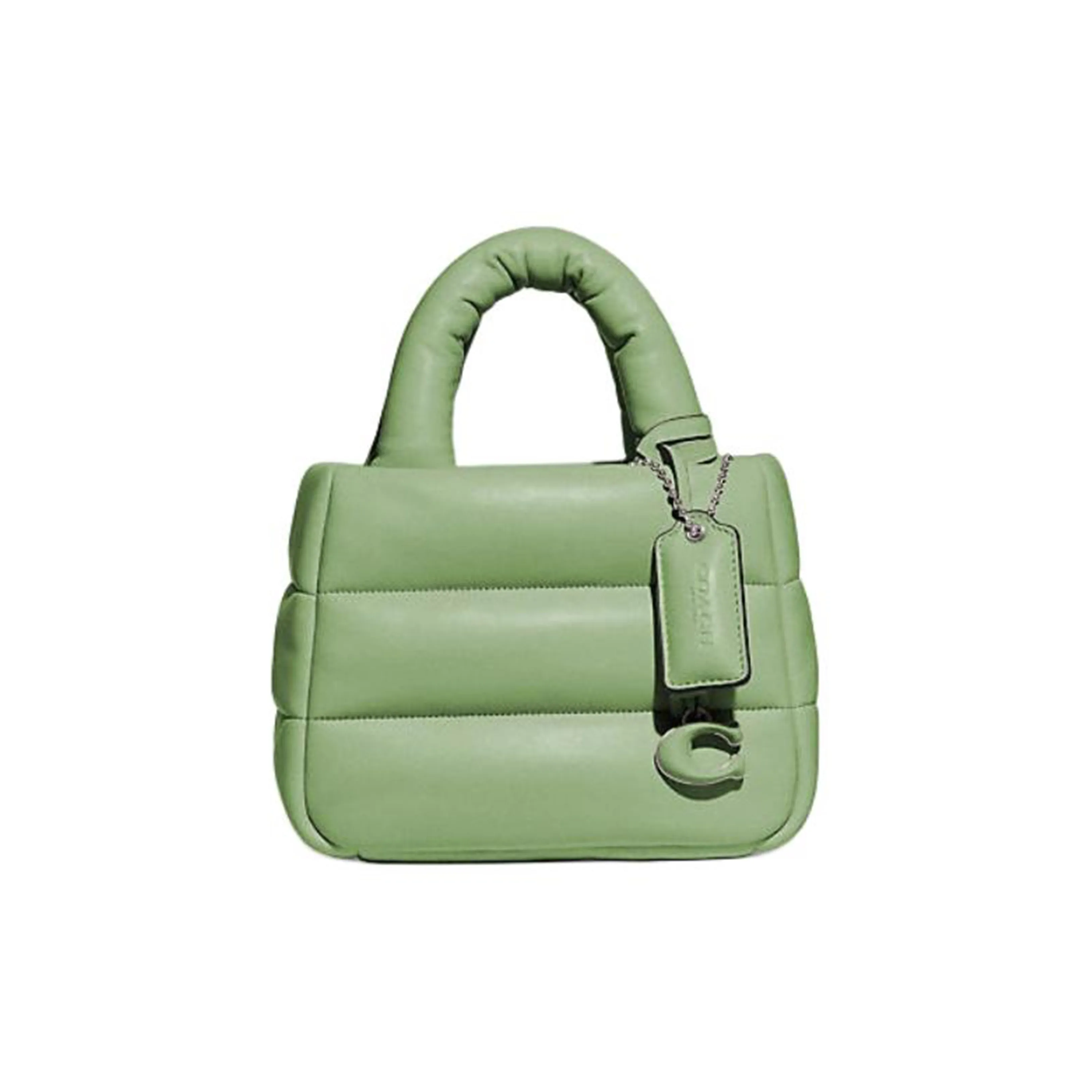 Coach Pillow Кожа Наппа Сумка-подушка Сумка-тоут Сумка для покупок Сумка через плечо Сумка маленькая Женская