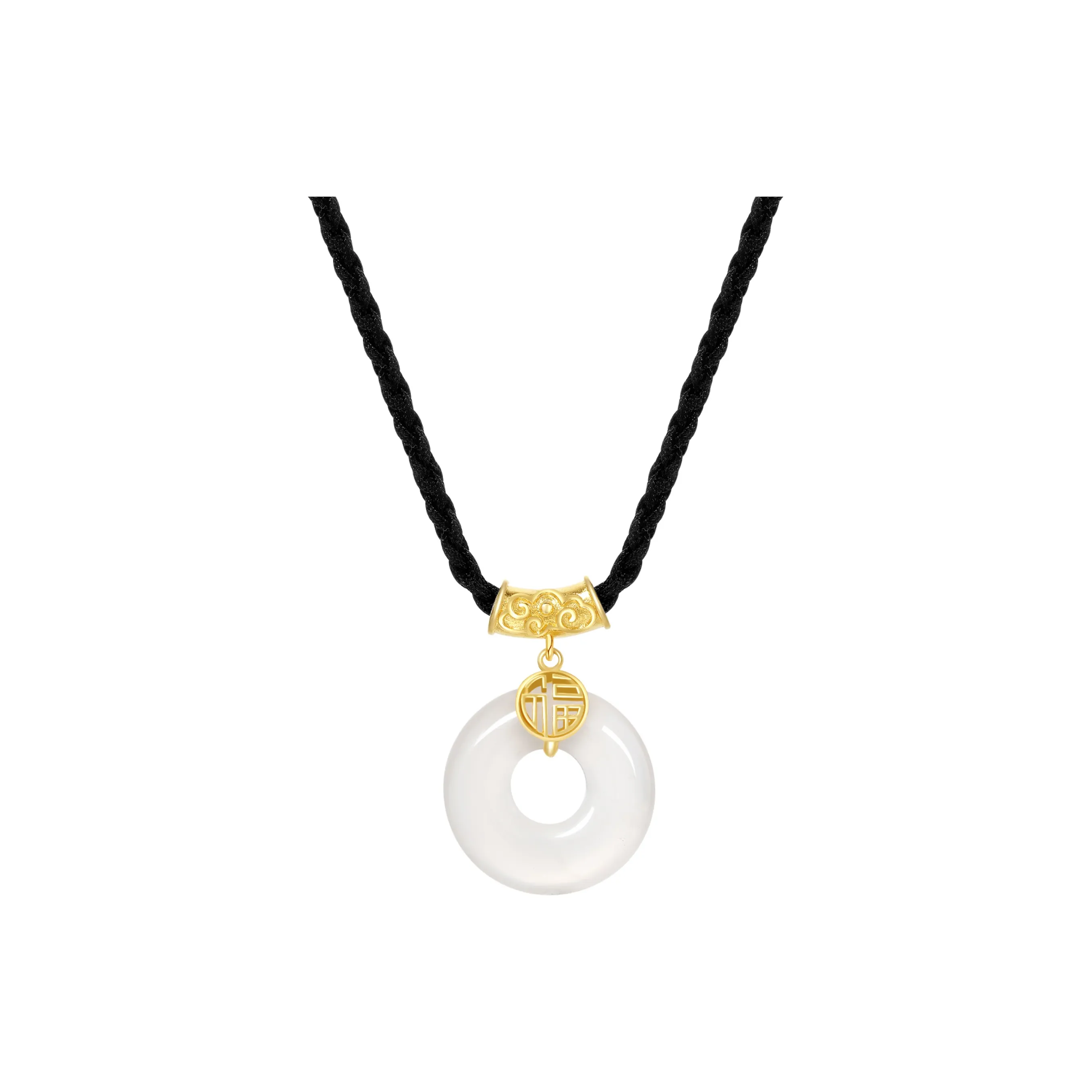 Lao Feng Xiang Chalcedony Necklaces Women's