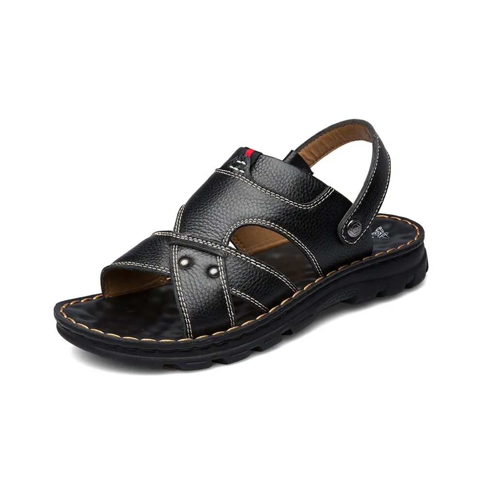 MEXICAN Beach Sandals Men's Black, Brown