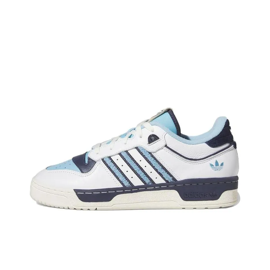 Adidas Rivalry Low 86 Cloud White Clear Blue Shadow Navy