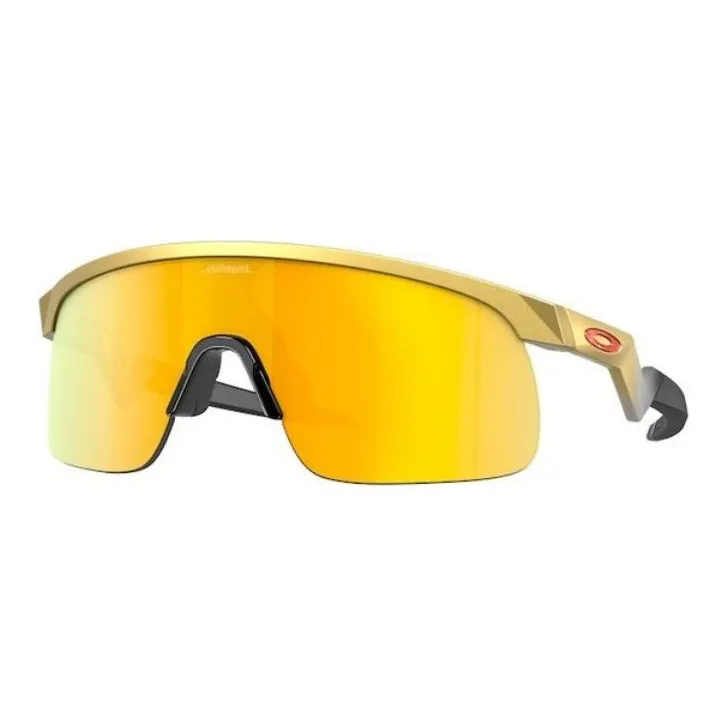 Oakley В зависимости от официального сайта Нерегулярная форма Солнцезащитные очки Детский Желтый