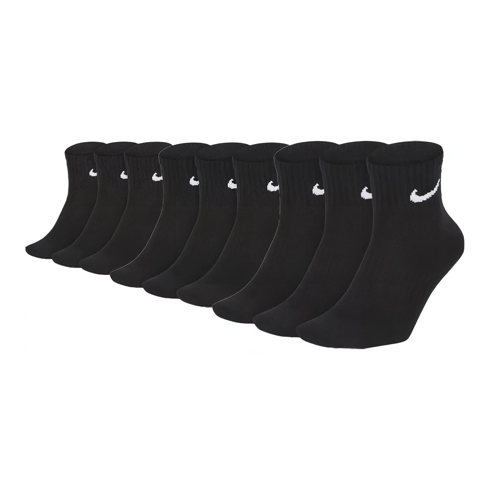 Низкие носки Nike унисекс Combo Set черного цвета