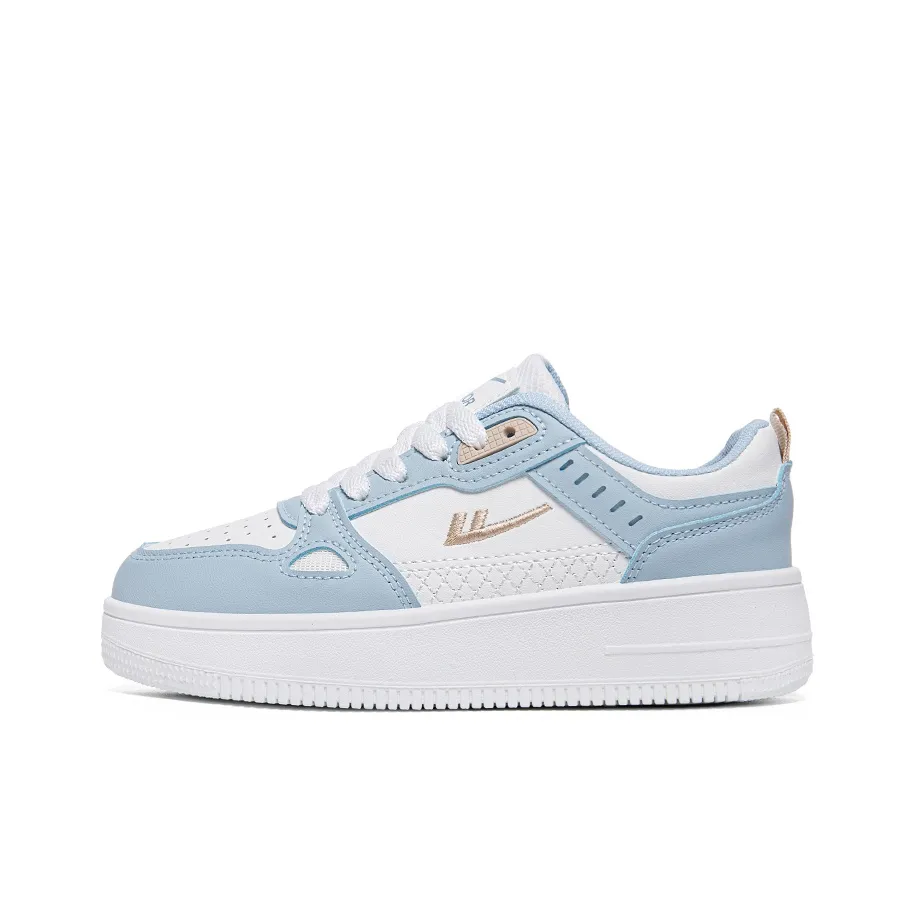 Warrior Скейтборд Кроссовки Низкие Белые Светло-Синие Унисекс