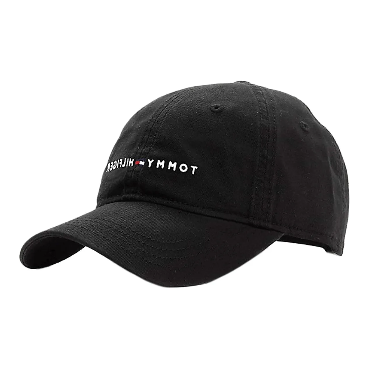 Tommy Hilfiger Хлопковые кепки унисекс черные