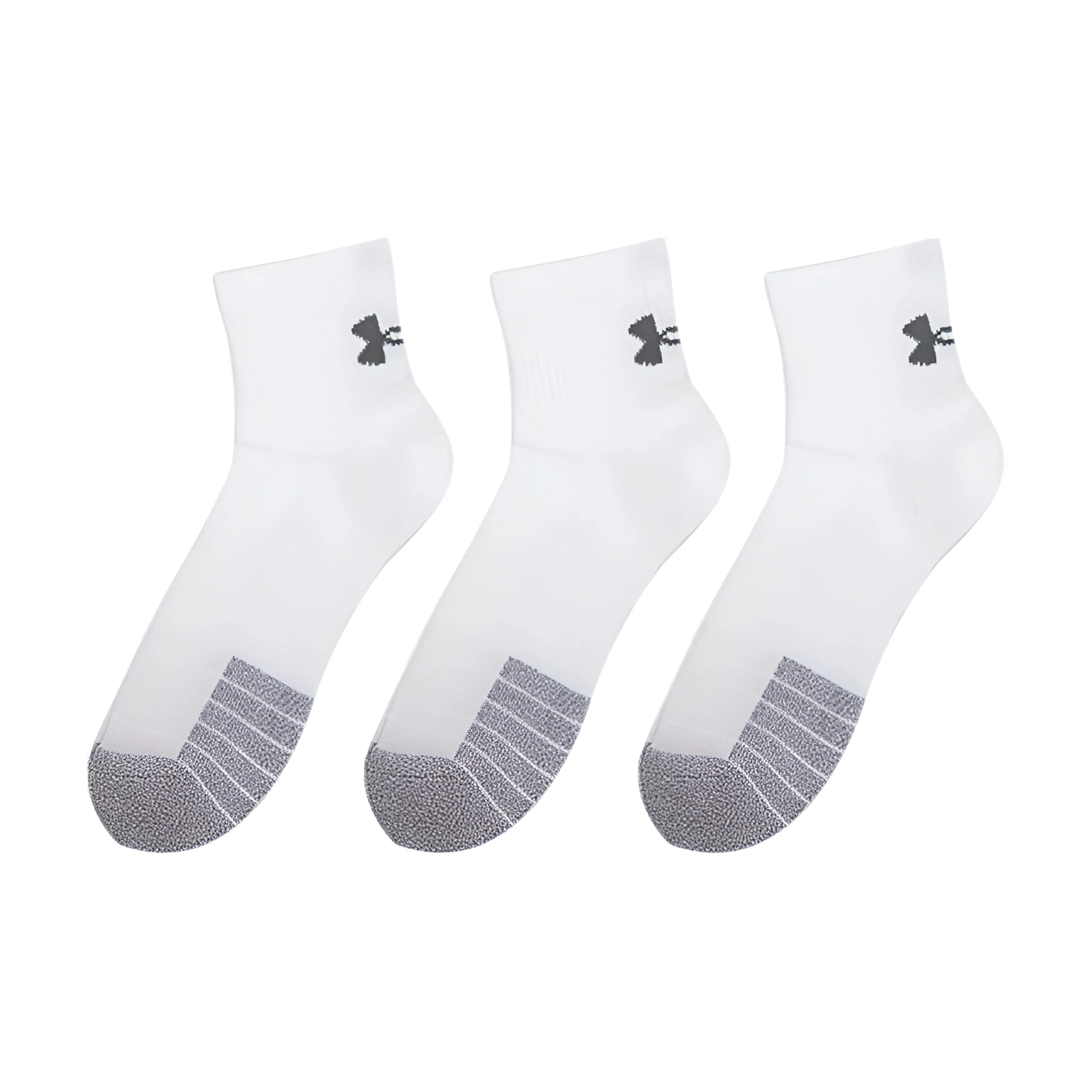 Under Armour Ankle Socks Unisex 3 Pack White