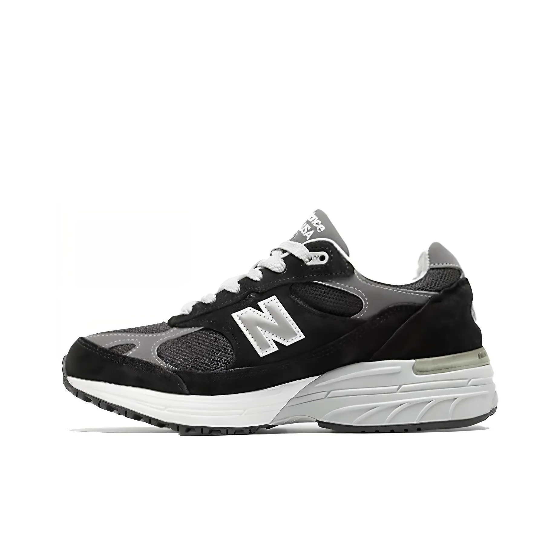 New Balance 993 MiUSA Black Grey Women's