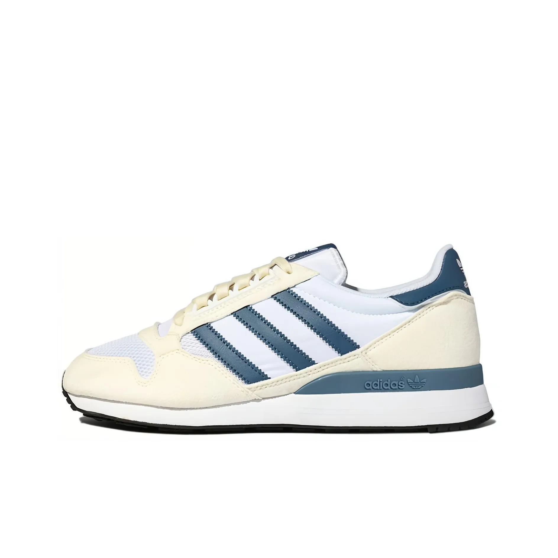 Adidas Originals ZX 500 Устойчивый к истиранию Низкий Топ Casual Унисекс Белый Синий