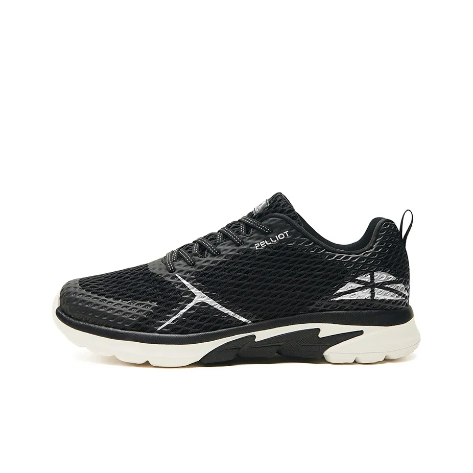 PELLIOT Shock Absorbers Slip Resistant Abrasion Resistant Breathable Mid Top Running Shoes Unisex