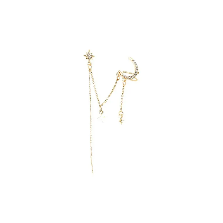 FEO Циркон Нижняя заколка On Серьги Женские