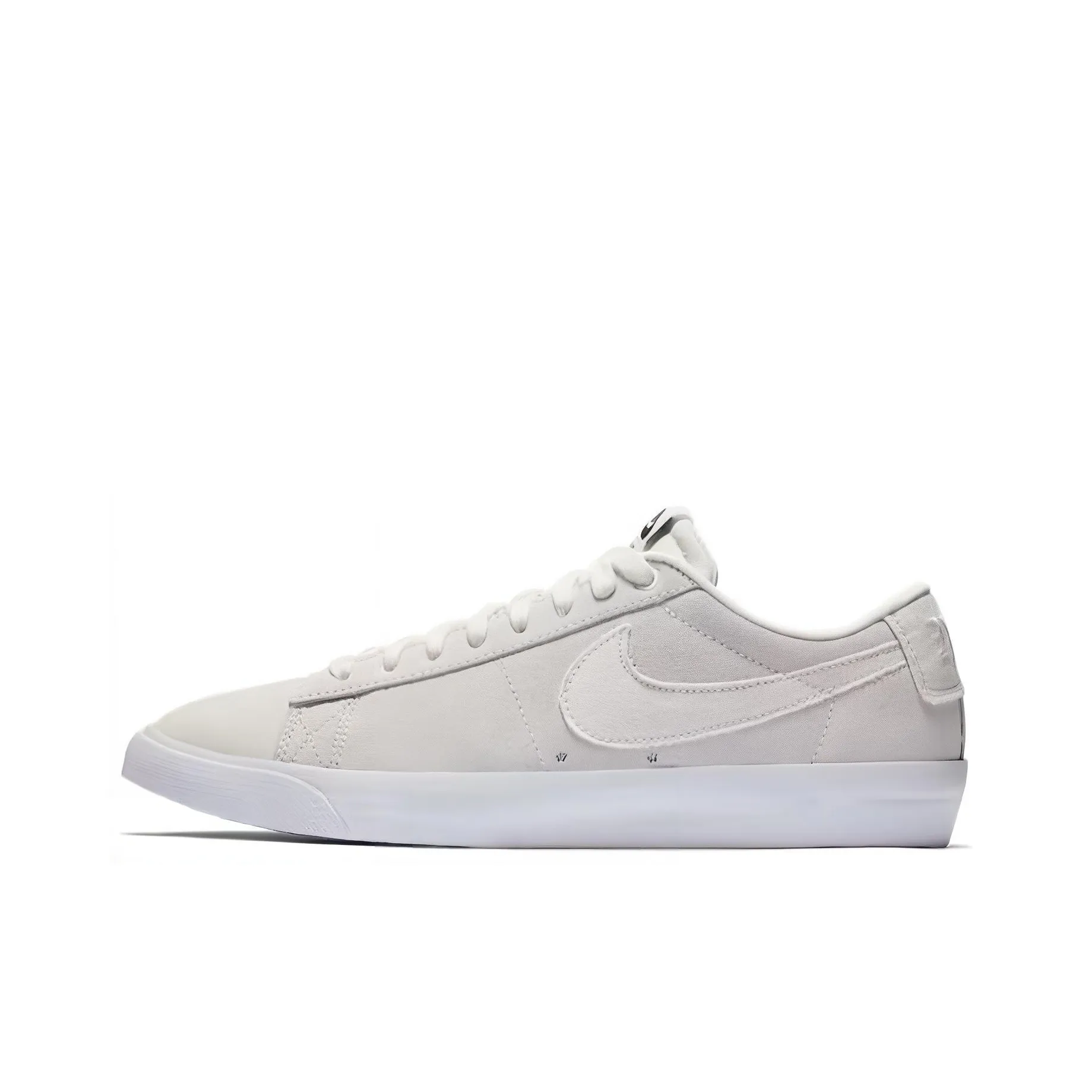 Nike SB Blazer Low GT Амортизация Износостойкий Низкий Топ Скейтборд Кроссовки Унисекс Белый