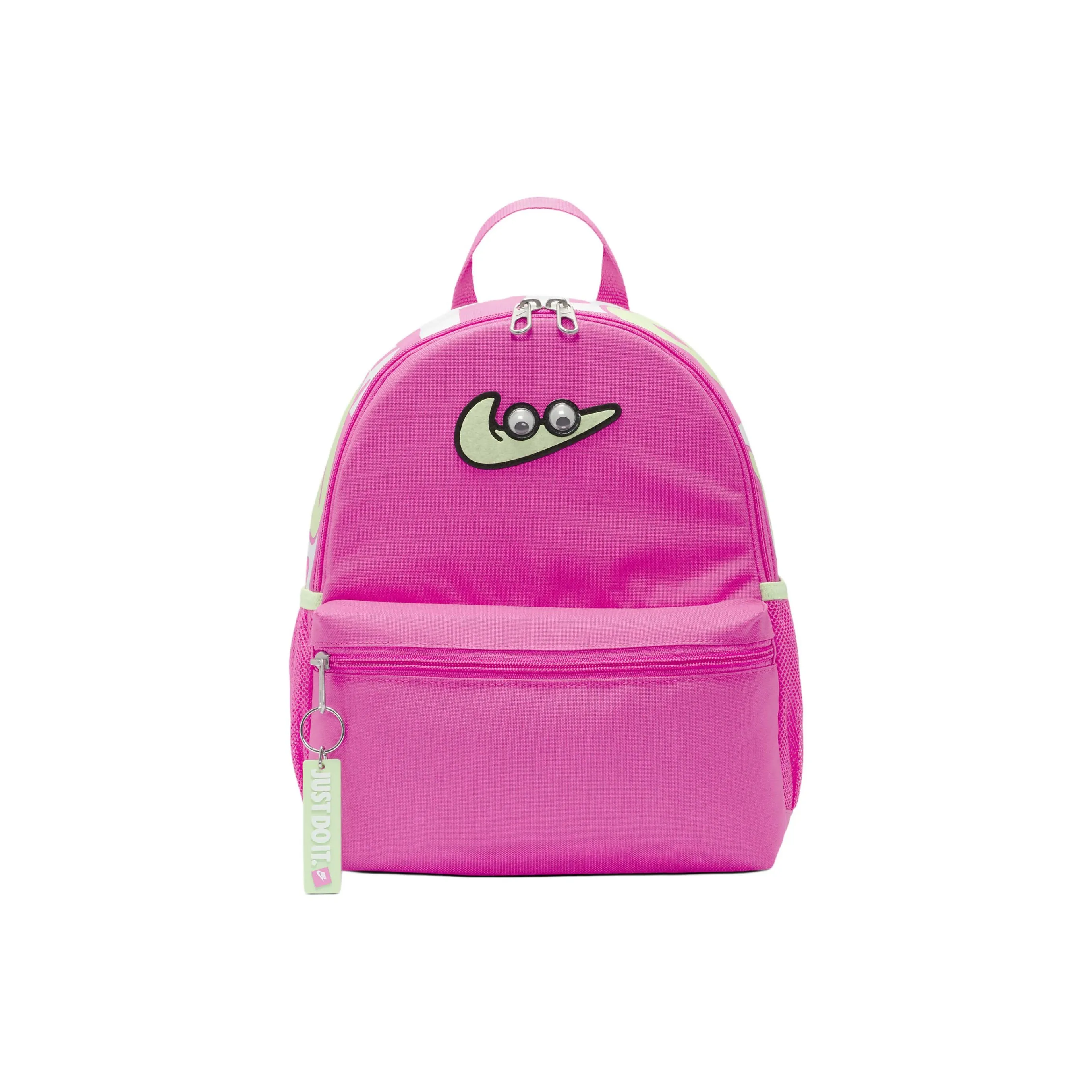 Nike Polyester backpack Jil Mini Women's Laser Fuchsia & Dusty Green