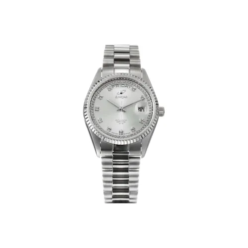 ENICAR Механические Мужские Часы Movement 37 мм Серебряные