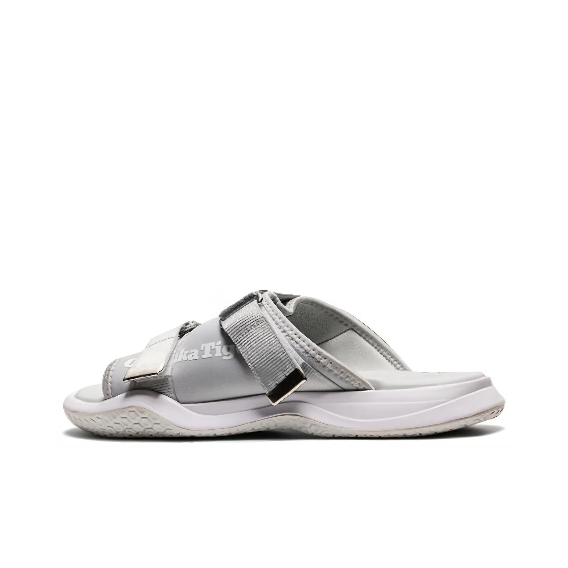Onitsuka Tiger Ohbori Slider Sandals Silver