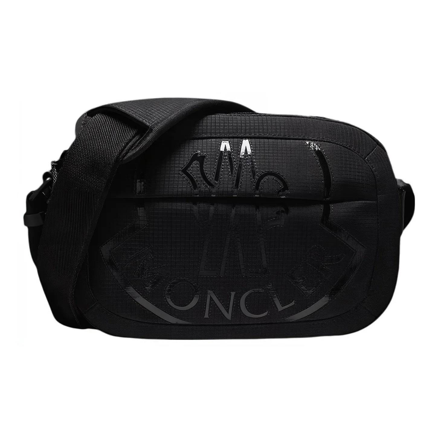 Moncler Logo Printed Zip-Up Camera Bag