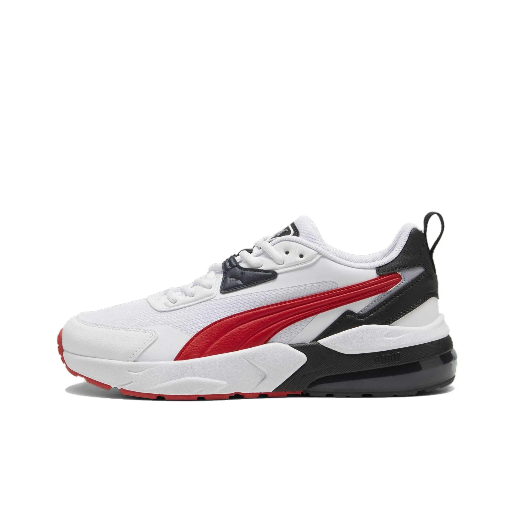 PUMA Vis2k Cushioning Abrasion Resistant Breathable Low Top Casual Shoes Men's White