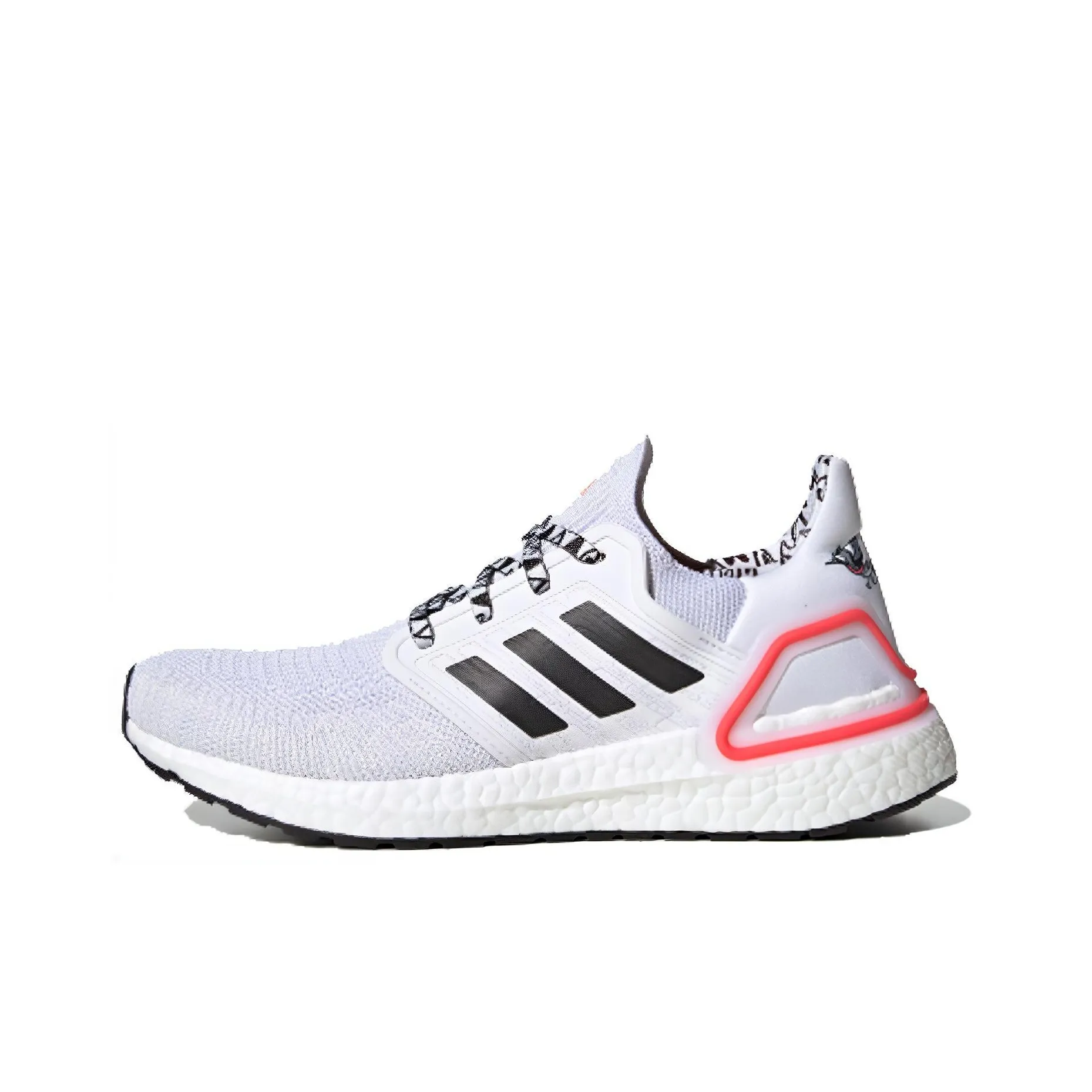 Adidas ULT Non Slip Легкий Низкий Топ Повседневные Беговые Кроссовки Женские Белые Красные