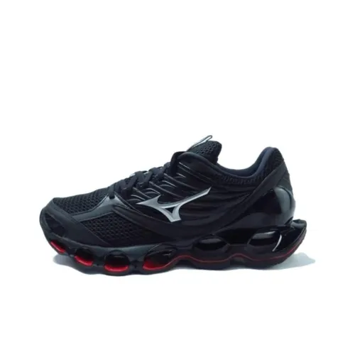 Mizuno Wave Prophecy 13 Беговые кроссовки Низкий Верх Черные Мужские