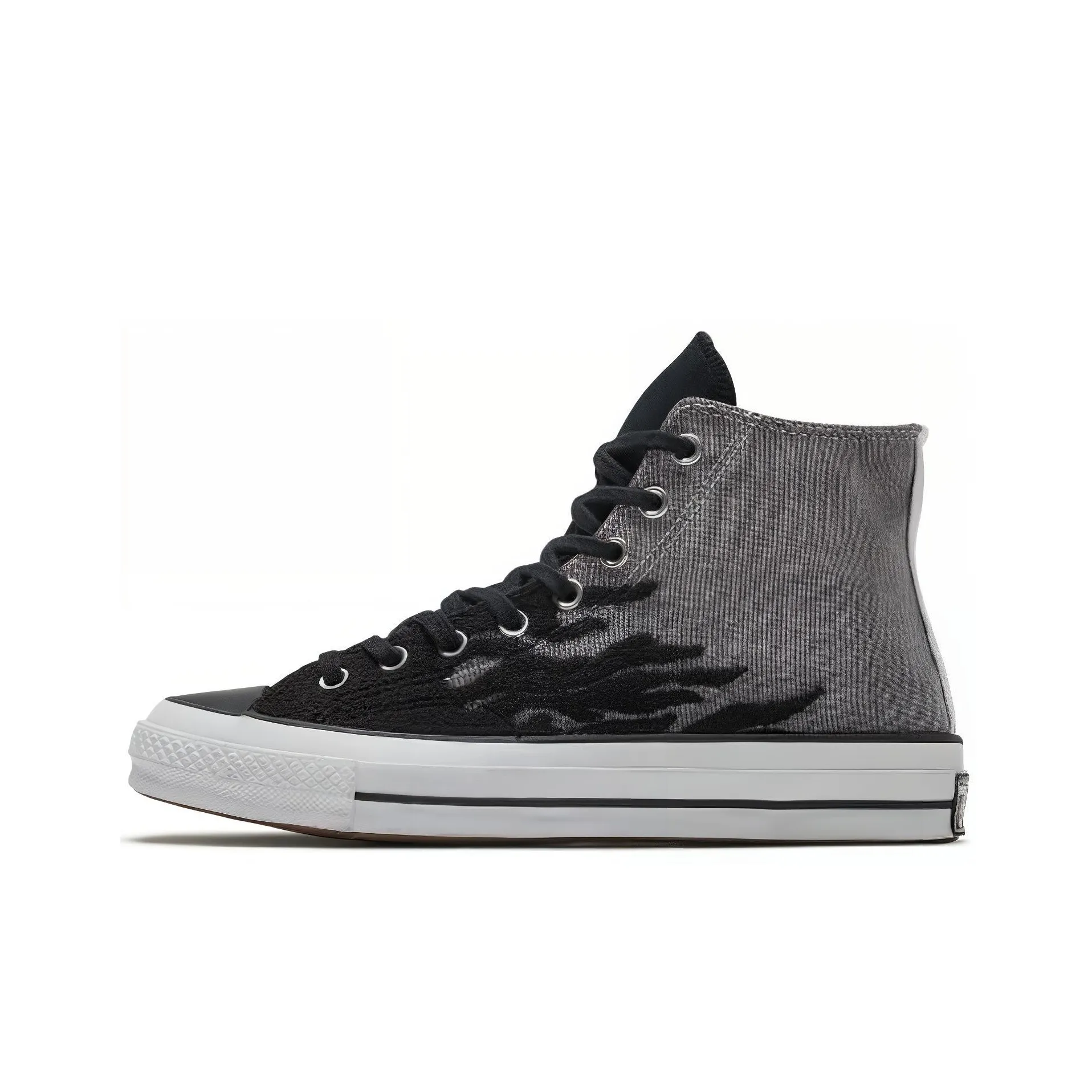 Converse 1970s High Top Canvas Shoes Unisex Black Gray Конверс 1970s Высокие Кеды Унисекс Черный Серый