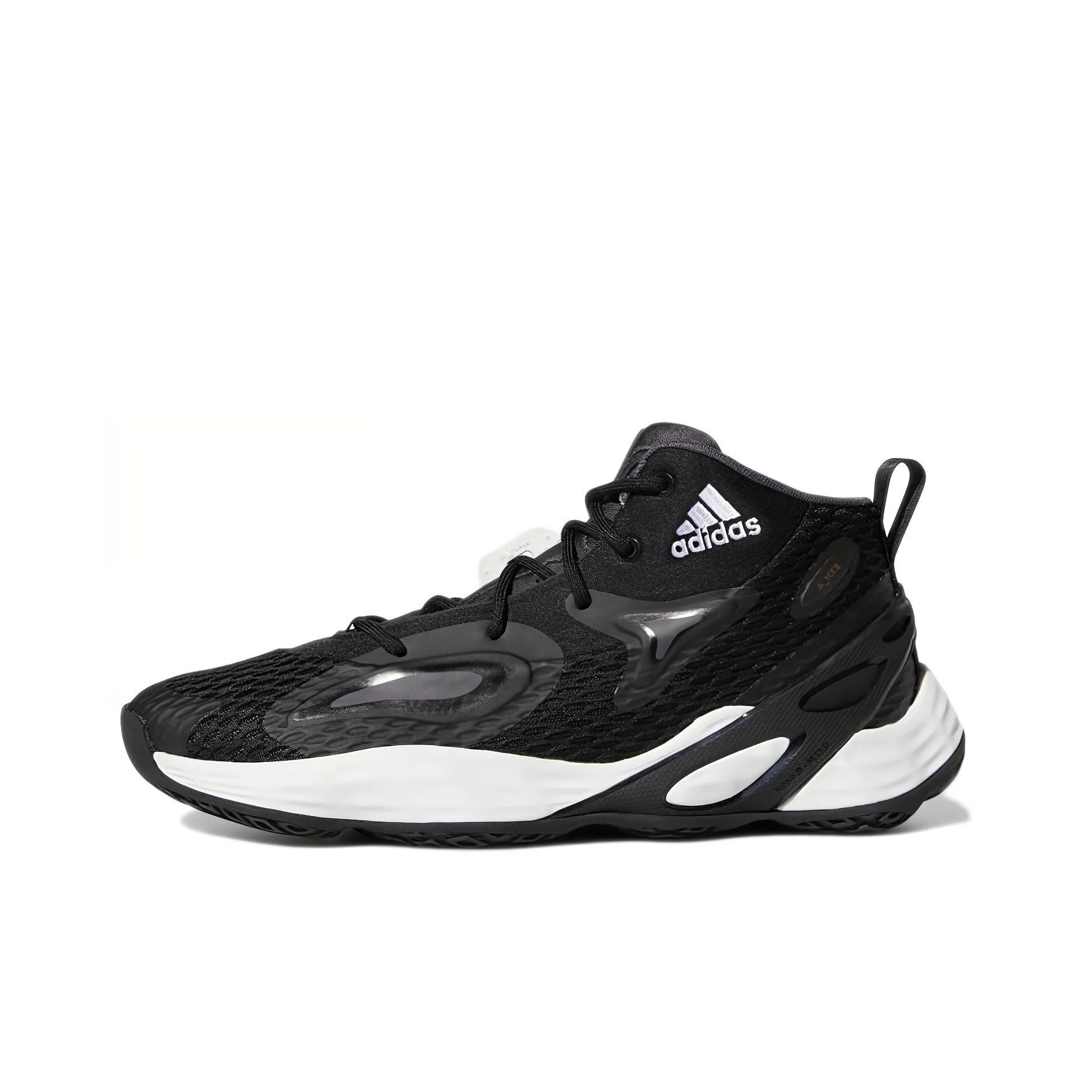 Adidas Exhibit A Винтажные баскетбольные кроссовки MID Топ Мужской