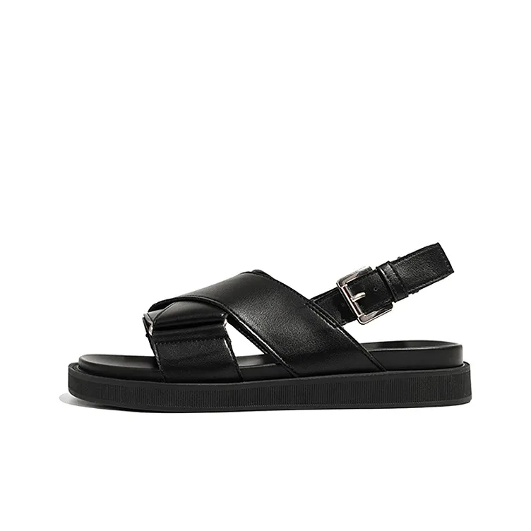 Old Meow Everyday Commute Casual Outerwear, Beach flame-print sandals 3cm Women's