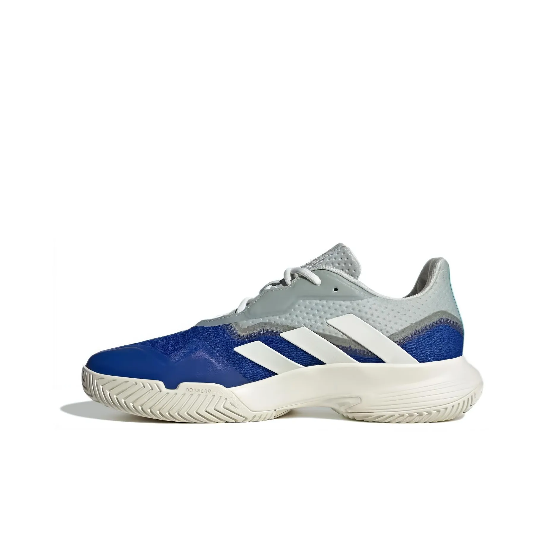 Adidas CourtJam Control Tennis Shoes 'Royal Blue Off White Bright Red'