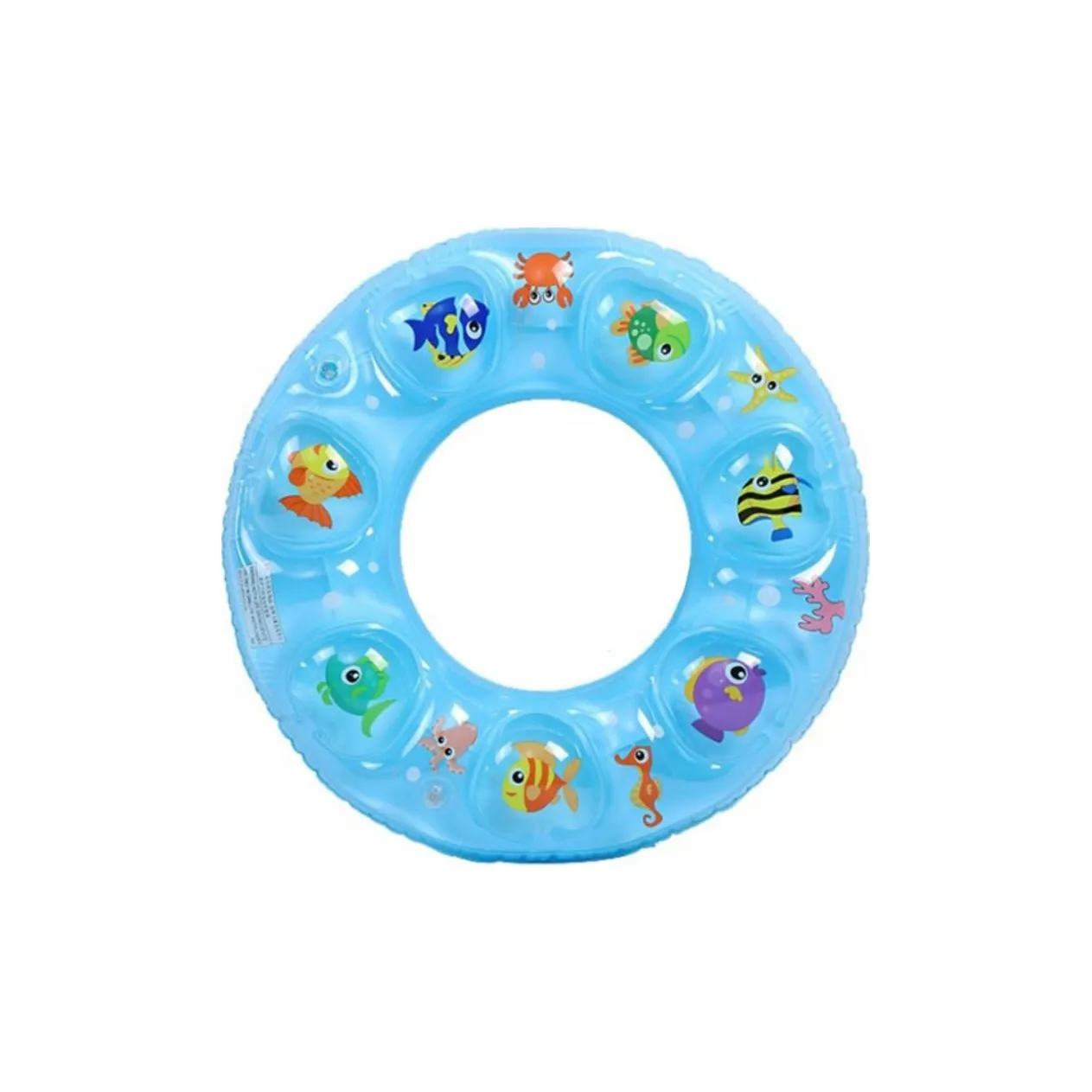 Adandyish Thickened Dual Chamber Crystal Swim Ring Adults And Kids Inflatable Life Jacket For Surfing And Water Play