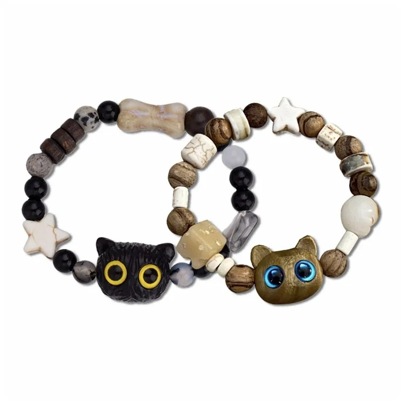 I YOU Wood Смола Керамика Браслеты Унисекс