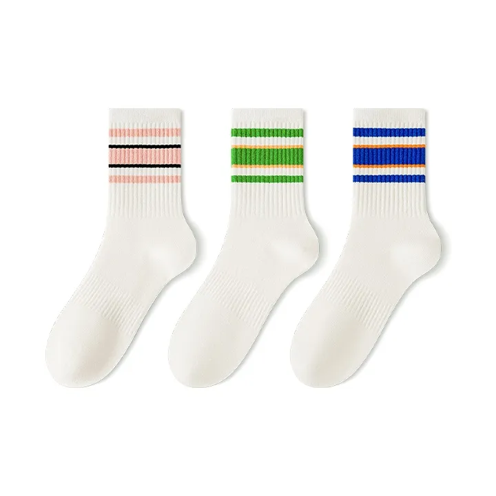 Taste The Color Knee High Socks Women's 3 Pack