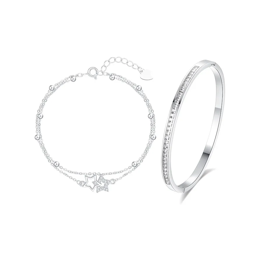 GLOIRE Zircon Bracelets Women's