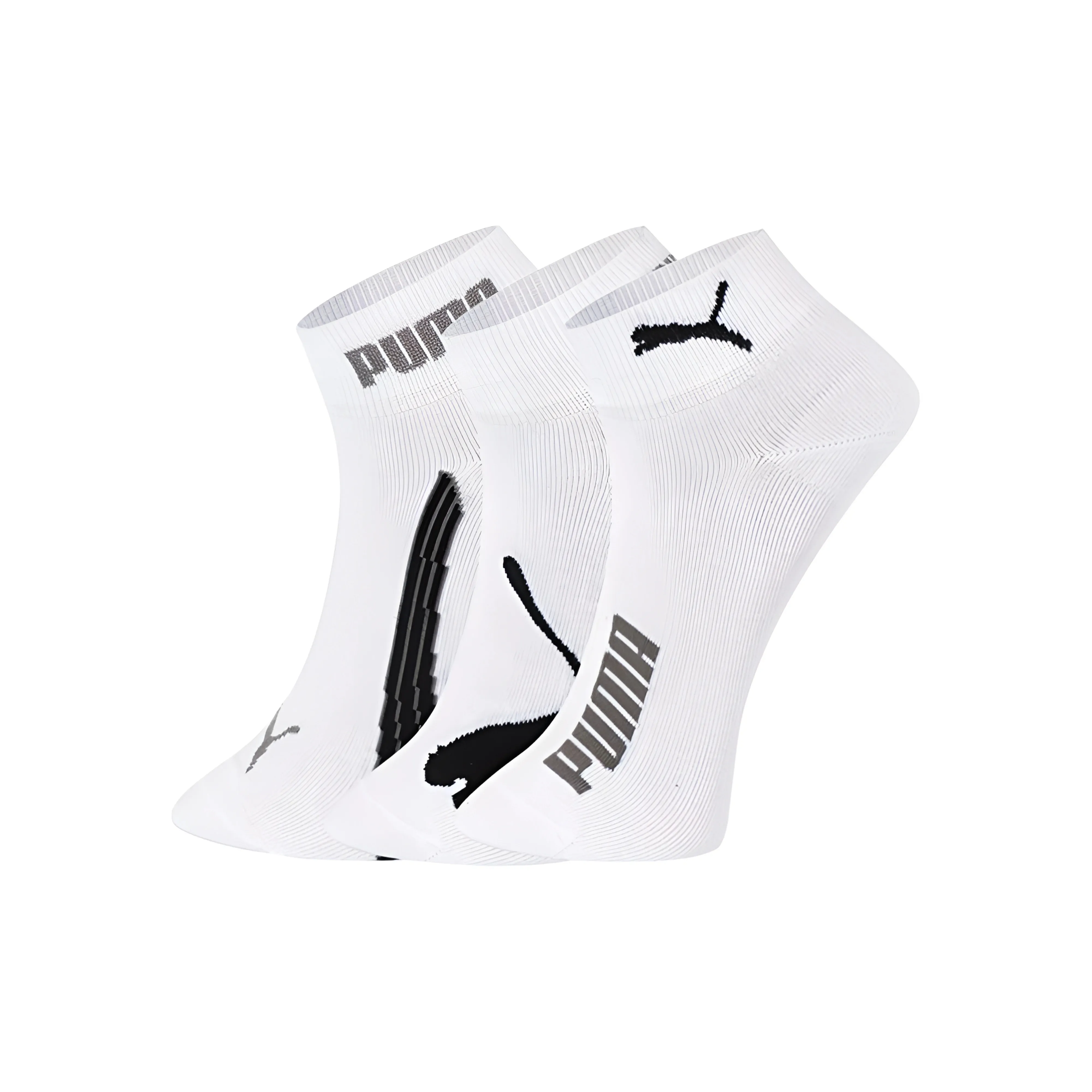 PUMA Низкие носки унисекс Combo Set Белый