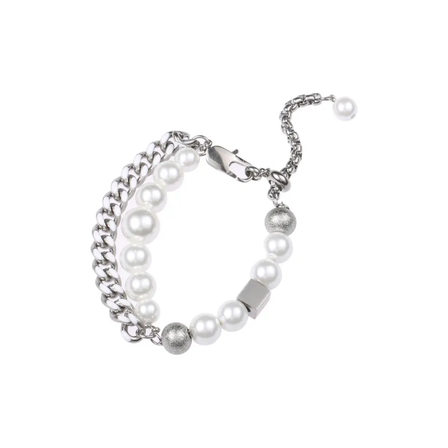 KING OF BLING Сплав Искусственный жемчуг Браслеты Унисекс
