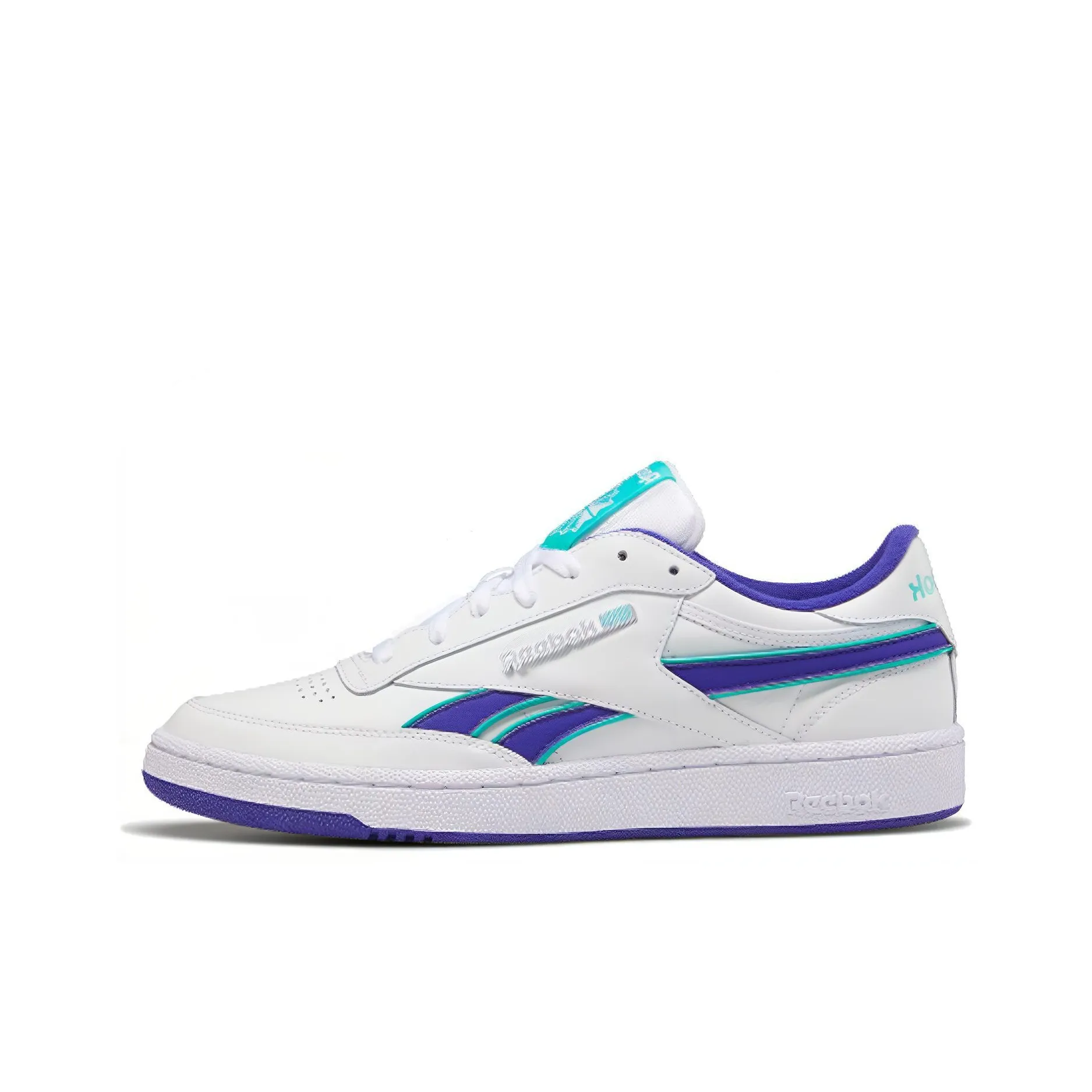 Reebok совместный бренд Revenge Club C MU Low Топ Скейтборд Кроссовки Мужские Белый Синий