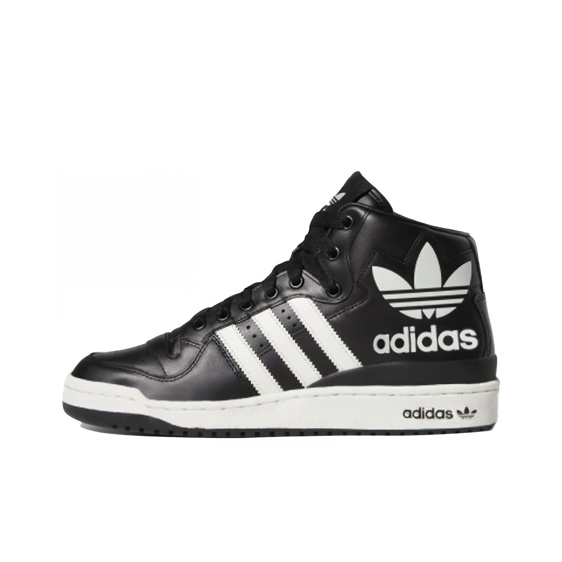 Adidas Originals Forum Mid RS XL MID Топ Кроссовки для скейтбординга Мужской Черный Белый