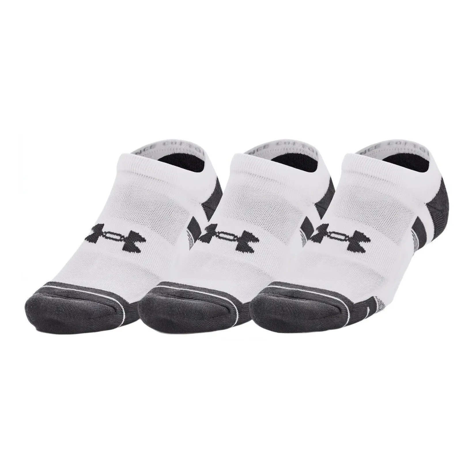 Under Armour Ankle Socks Unisex 3 Pack White