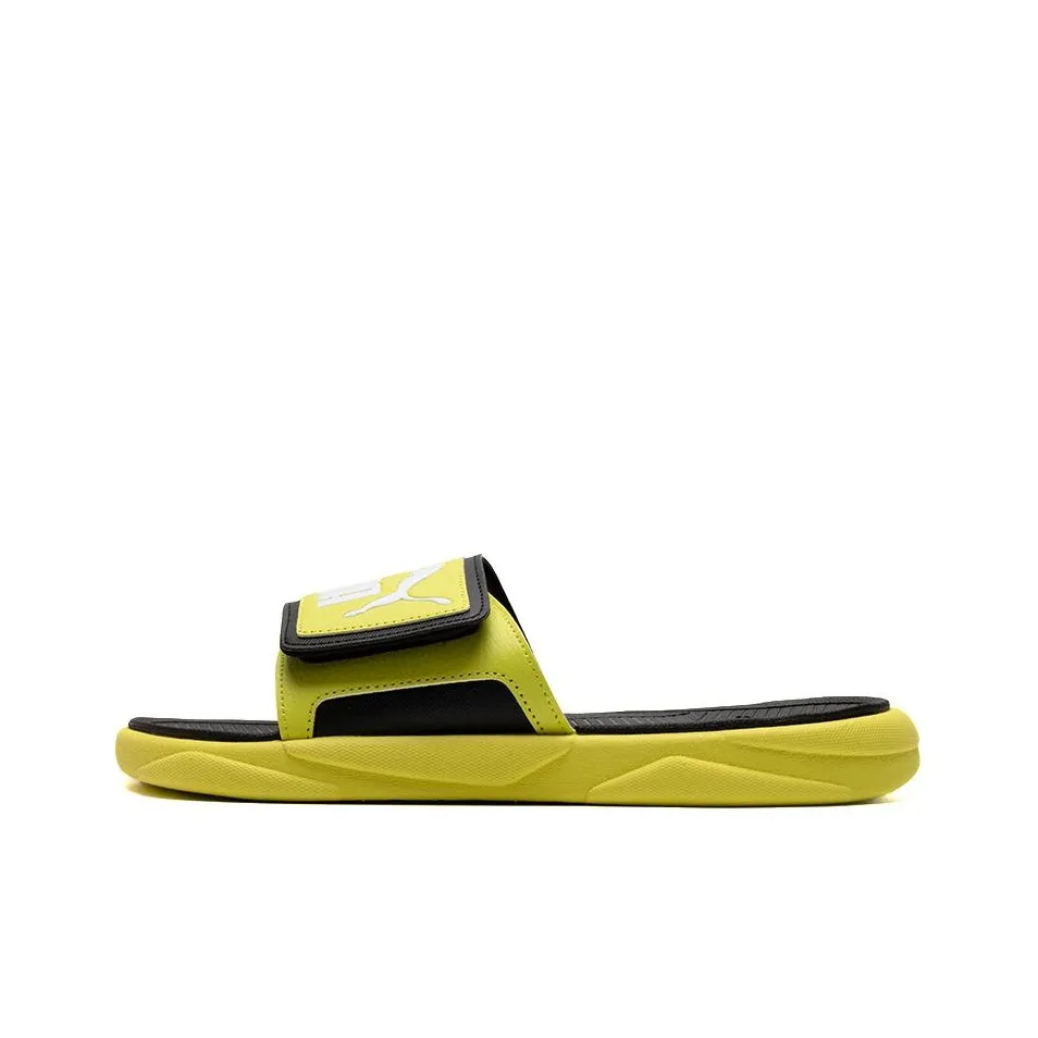 PUMA Royalcat Flip flops 'Yellow Black'