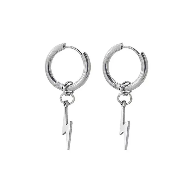 OWO Серьги из титанового стального сплава Унисекс