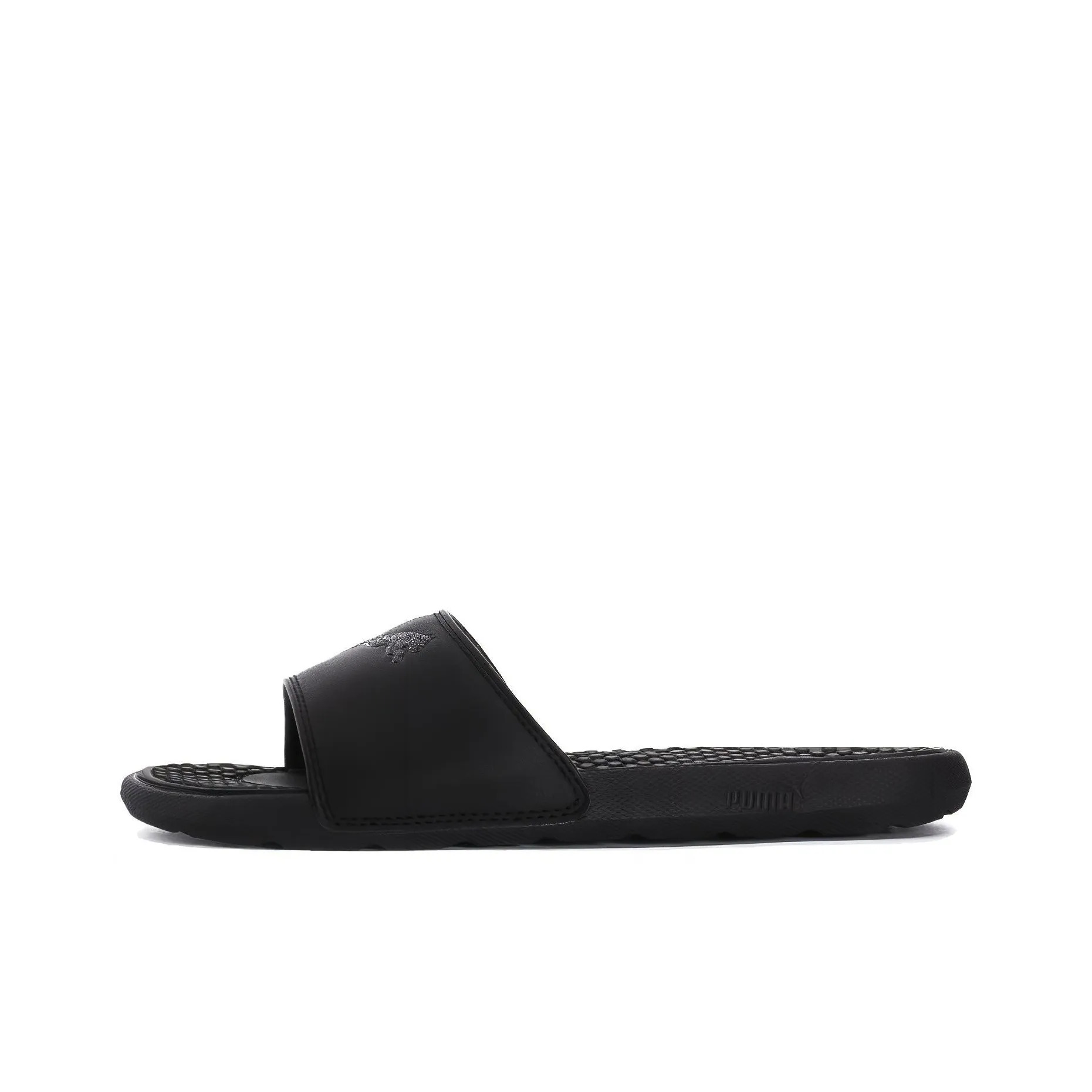 PUMA Cool Cat Резиновая подошва Слипоны Женские Черный Серебряный