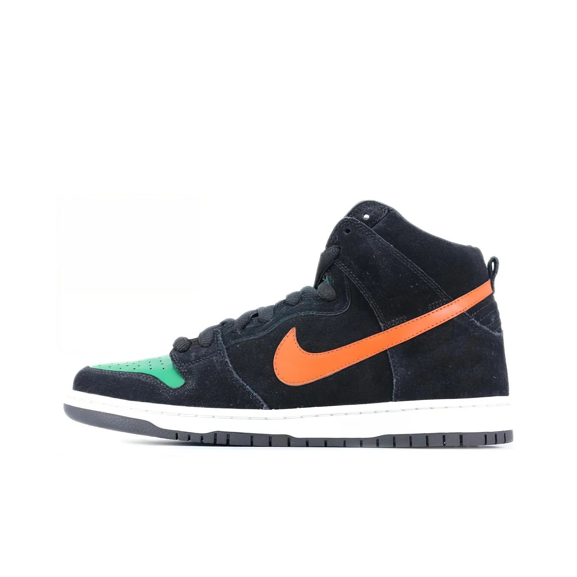 Nike Dunk SB Jagermeister Покрытие Высокие Кроссовки для скейтбординга Мужские Черные Зеленые